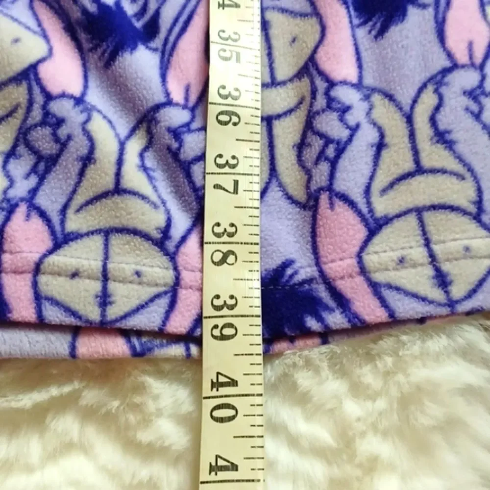DISNEY FLEECE Purple  Eore Pajama Pants L‎